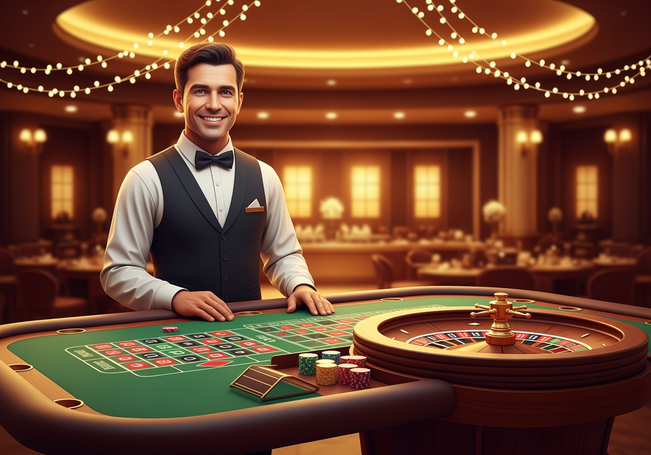 Player enjoying a fun reel-style game